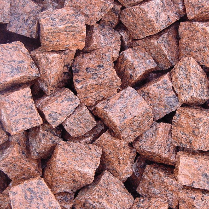 kostka granitowa czerwona