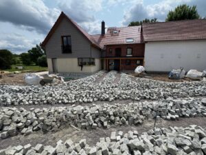 Kostka granitowa 8×11 cm