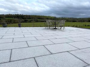 Płyty tarasowe płomieniowane