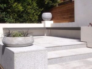 Schody wejściowe granitowe