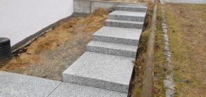 Stopnie granitowe 10 cm