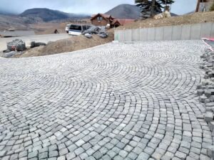 Kostka granitowa szara