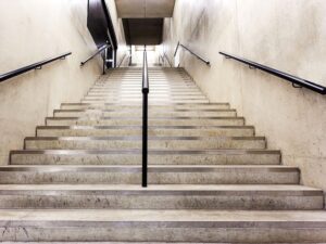 Schody granitowe matowe